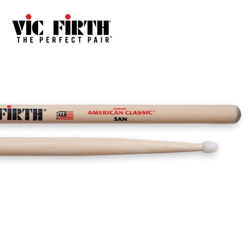 VIC FIRTH 5AN 尼龍頭胡桃木鼓棒【敦煌樂器】, , large