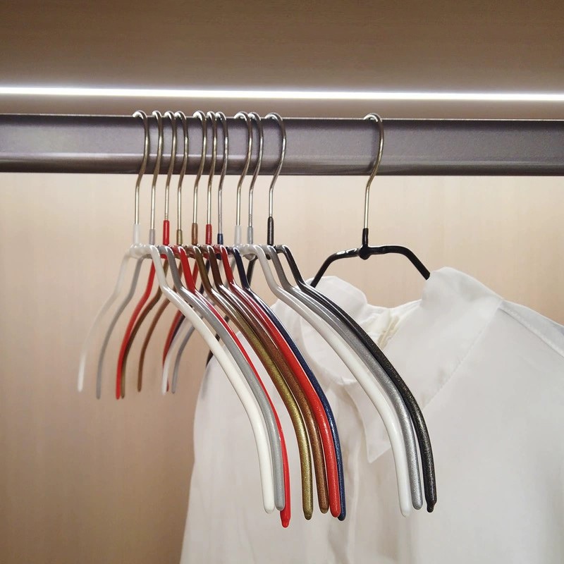 [German MAWA] German original imported fashion traceless anti-slip hanger 42cm (mint blue/40 pieces), , large