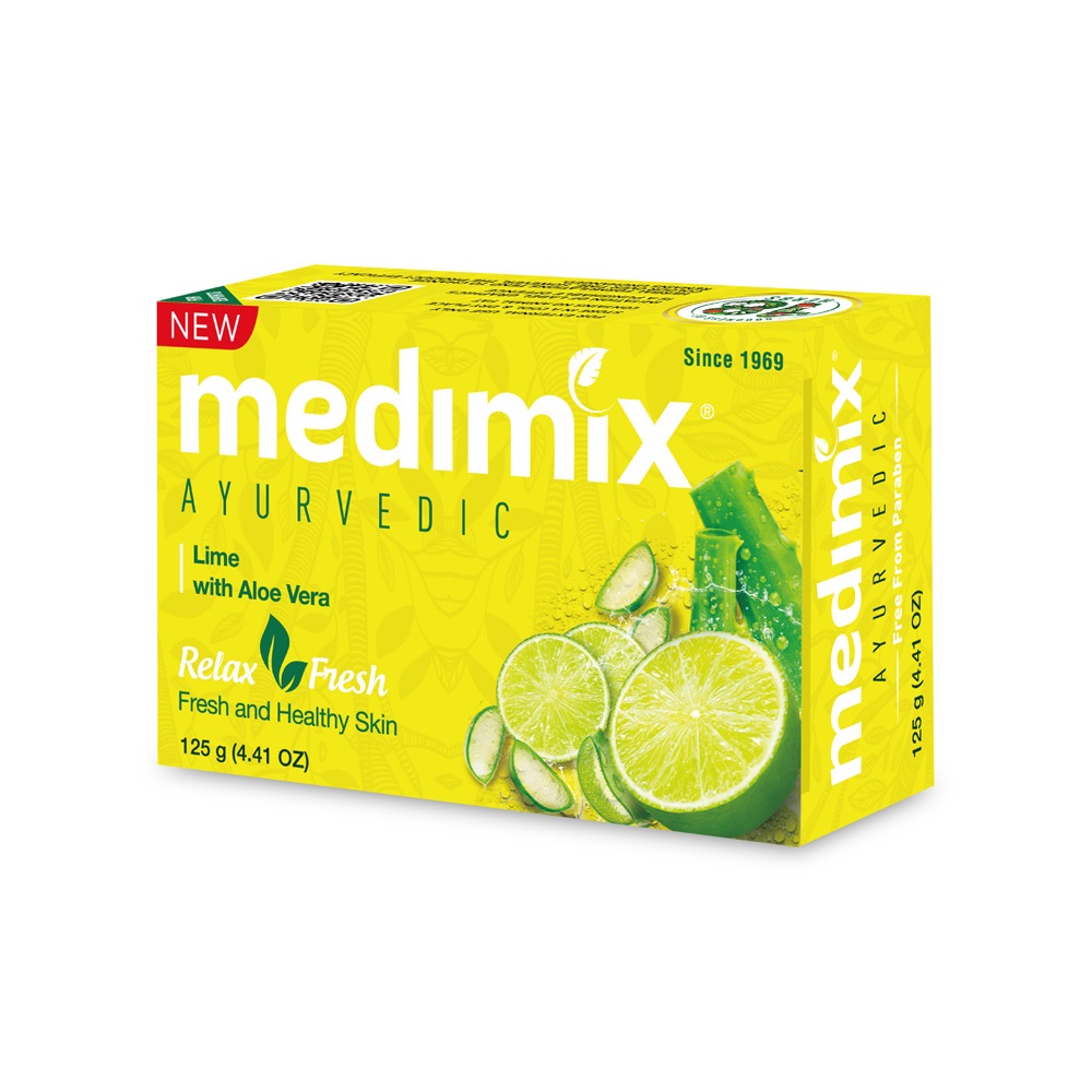Medimix Ayurvedic Lime with Aloe Vera
