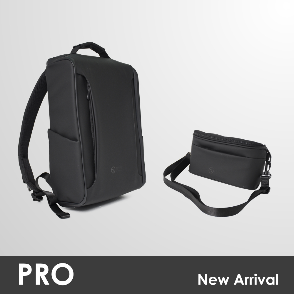 【FORYU】全新升級 SOAR ONE PRO 單手後背包+經典斜背包 2入組合, , large