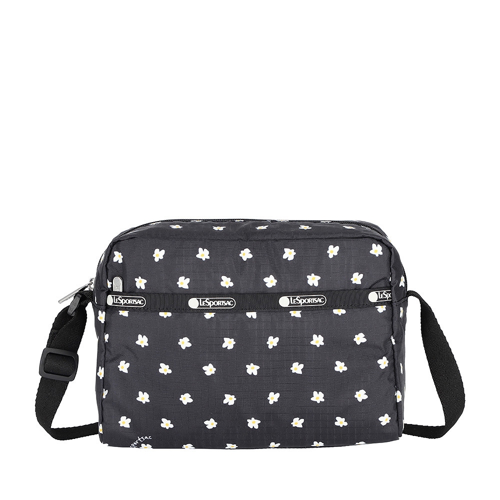 Lesportsac Daniella Crossbody 拉鍊斜背包/ 俏皮小雛菊, , large