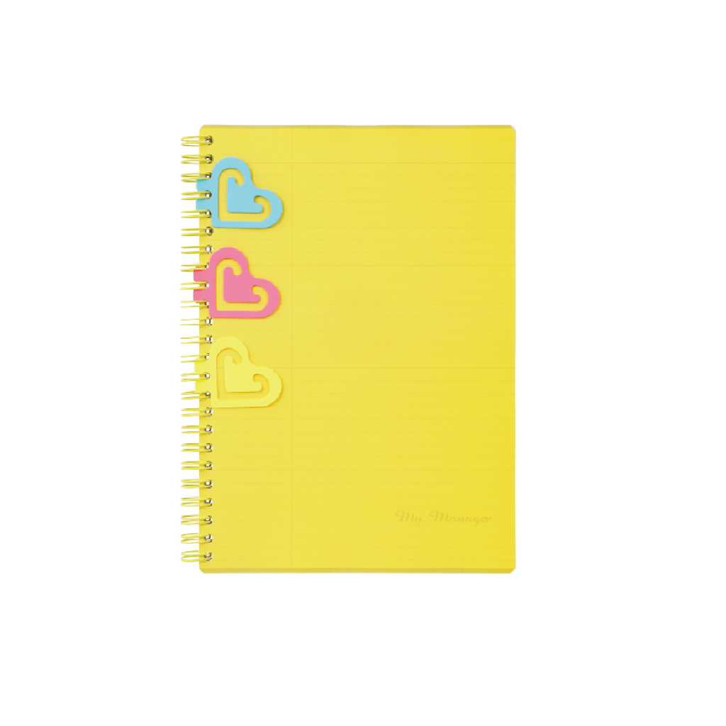 *需預訂 日本Maruman A5管理筆記本-多色(MAR N218)白, , large