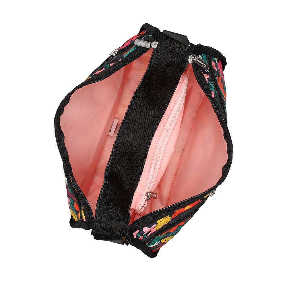 Lesportsac Deluxe Everyday Bag 奢華斜背包/ 繽紛花園, , large