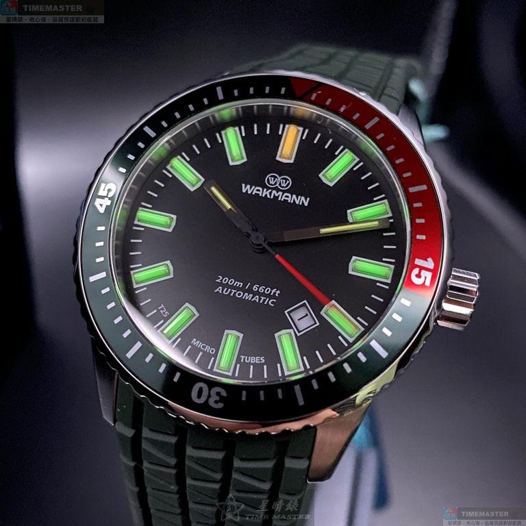 [TIMEMASTER] WAKMANN watch, 44mm, WA00007, , large