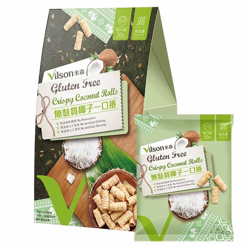 【米森 vilson】Gluten Free Crispy(20gx5包/盒), , large