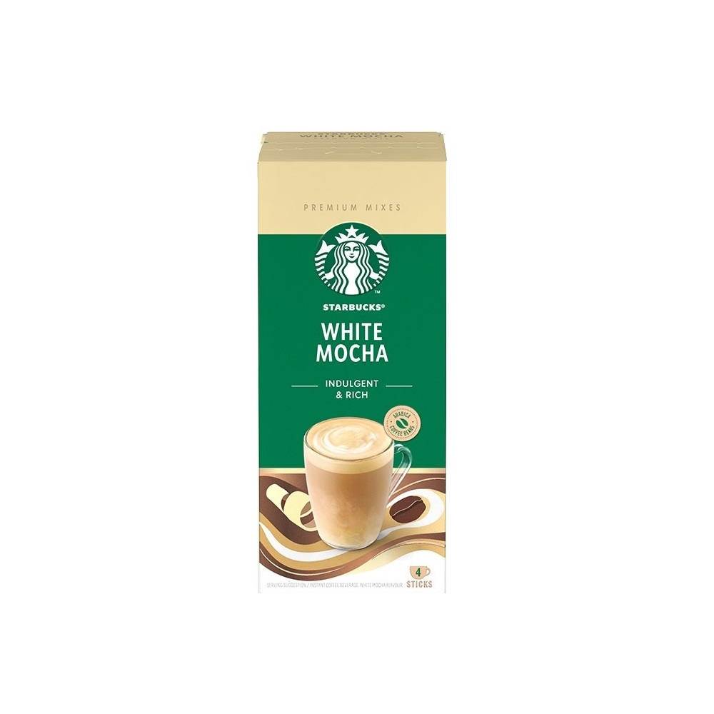 STARBUCKS White Mocha 10(4x24g) XJ, , large