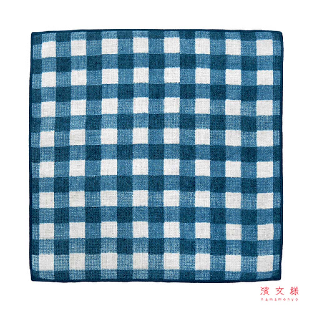 [瑪莎利亞]　日本製【濱文漾】純棉手帕/方巾－都會格紋（3入組）, , large
