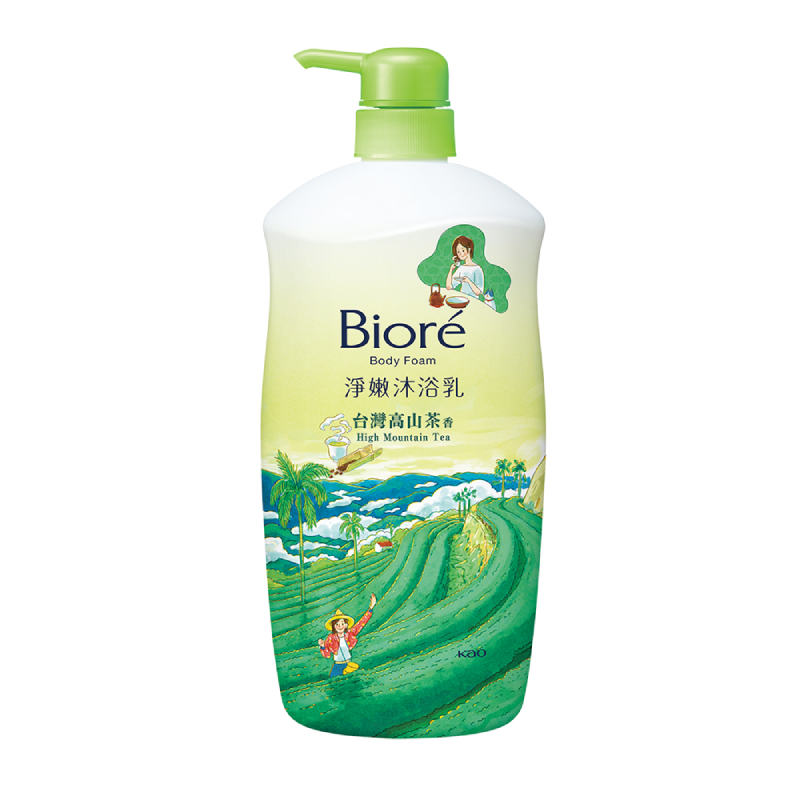 Biore Body Foam Taiwan High Mountain Tea, , large