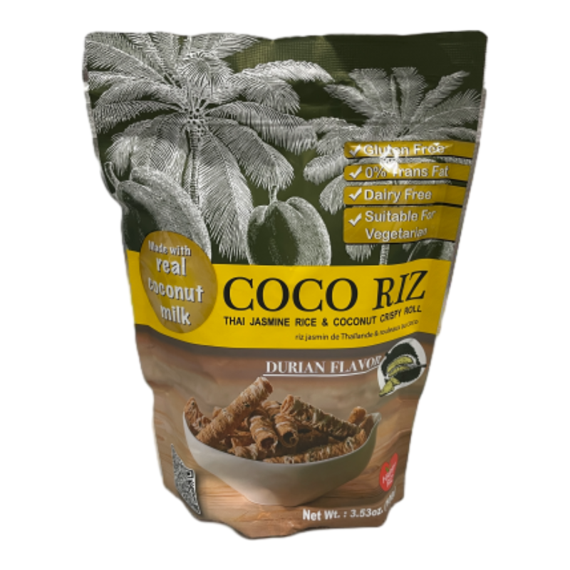 Thai Rice Crispy Roll - Durian, , large