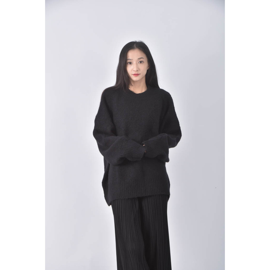 (2XL) 黑色長袖上衣二手衣, , large