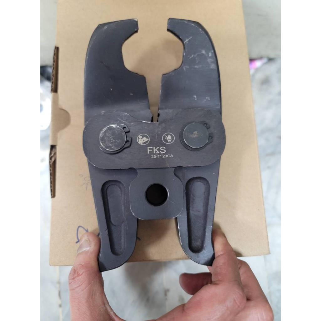 WIN五金 FKS BOST 30度水模 通用FKS-5088 通用多家壓接機 壓接機使用 不鏽鋼水管壓接 白鐵管壓接, , large