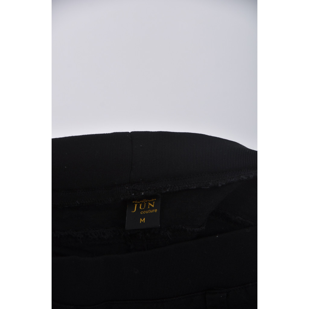 (M) the jun couture高腰簡約黑色長褲二手衣, , large