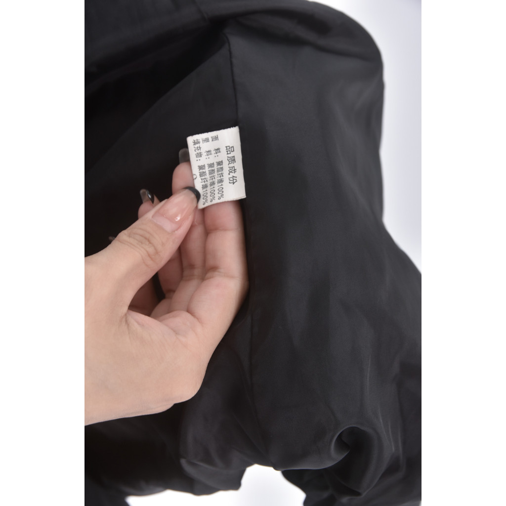 (2XL) xin xin質感連帽黑色外套二手衣, , large