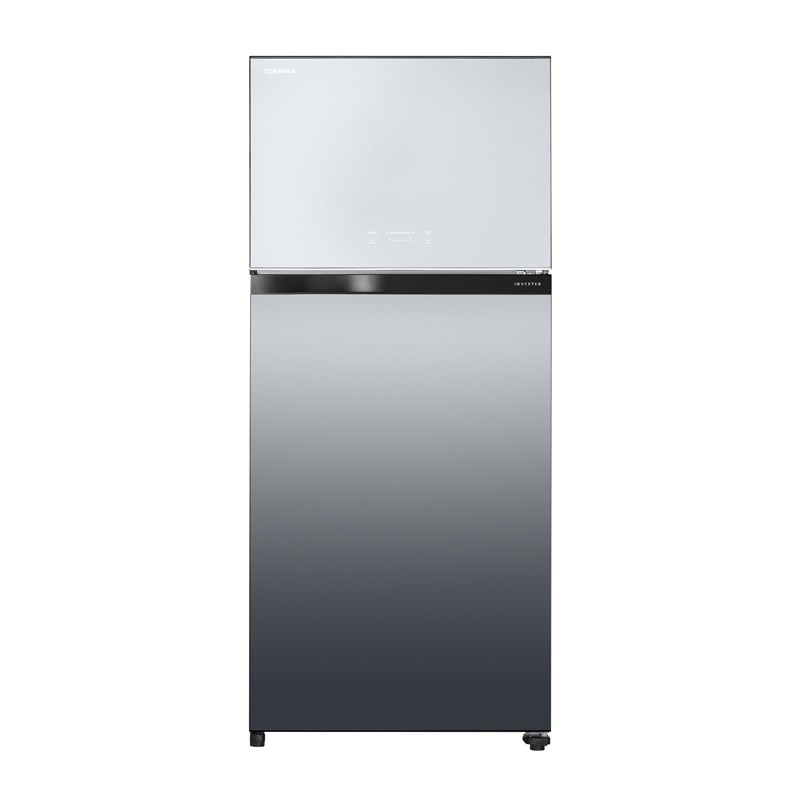 TOSHIBA 608L Double-Door Mirror Finish Refrigerator GR-AG66T(X), , large