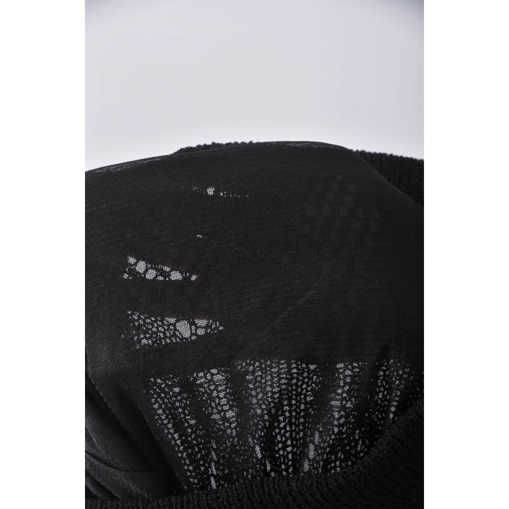 (S) 透紗黑色長裙二手衣, , large