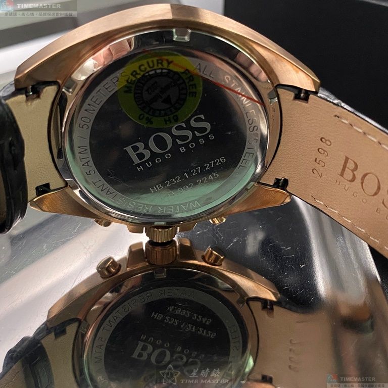 [TIMEMASTER] BOSS watch, 44mm, HB1513092, , large