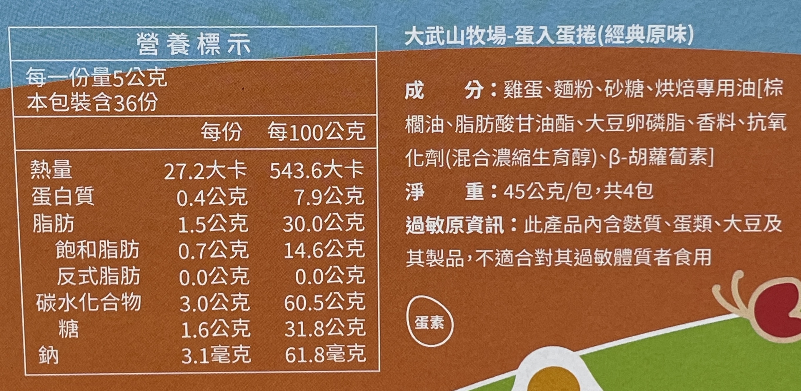 大武山牧場 x 紙箱王火車蛋捲禮盒, , large
