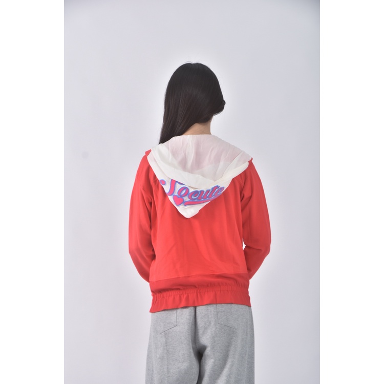 (L) vdp連帽紅色外套二手衣, , large