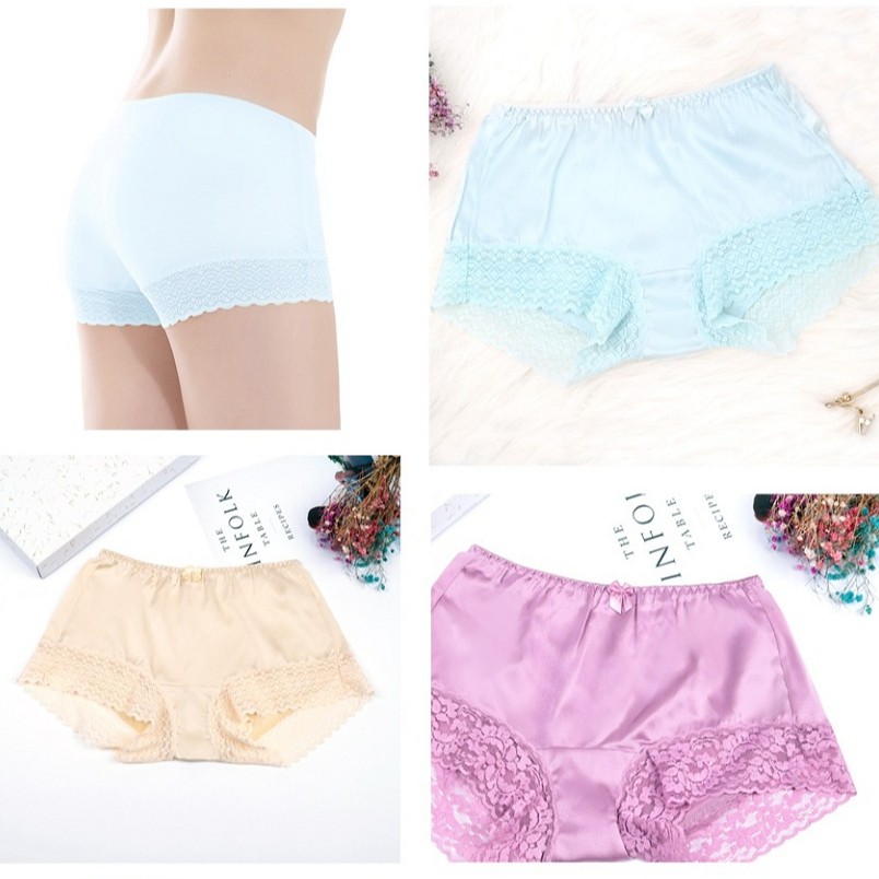 【K's凱恩絲】MIT透氣親膚四角平口專利蠶絲內褲-紫色, , large