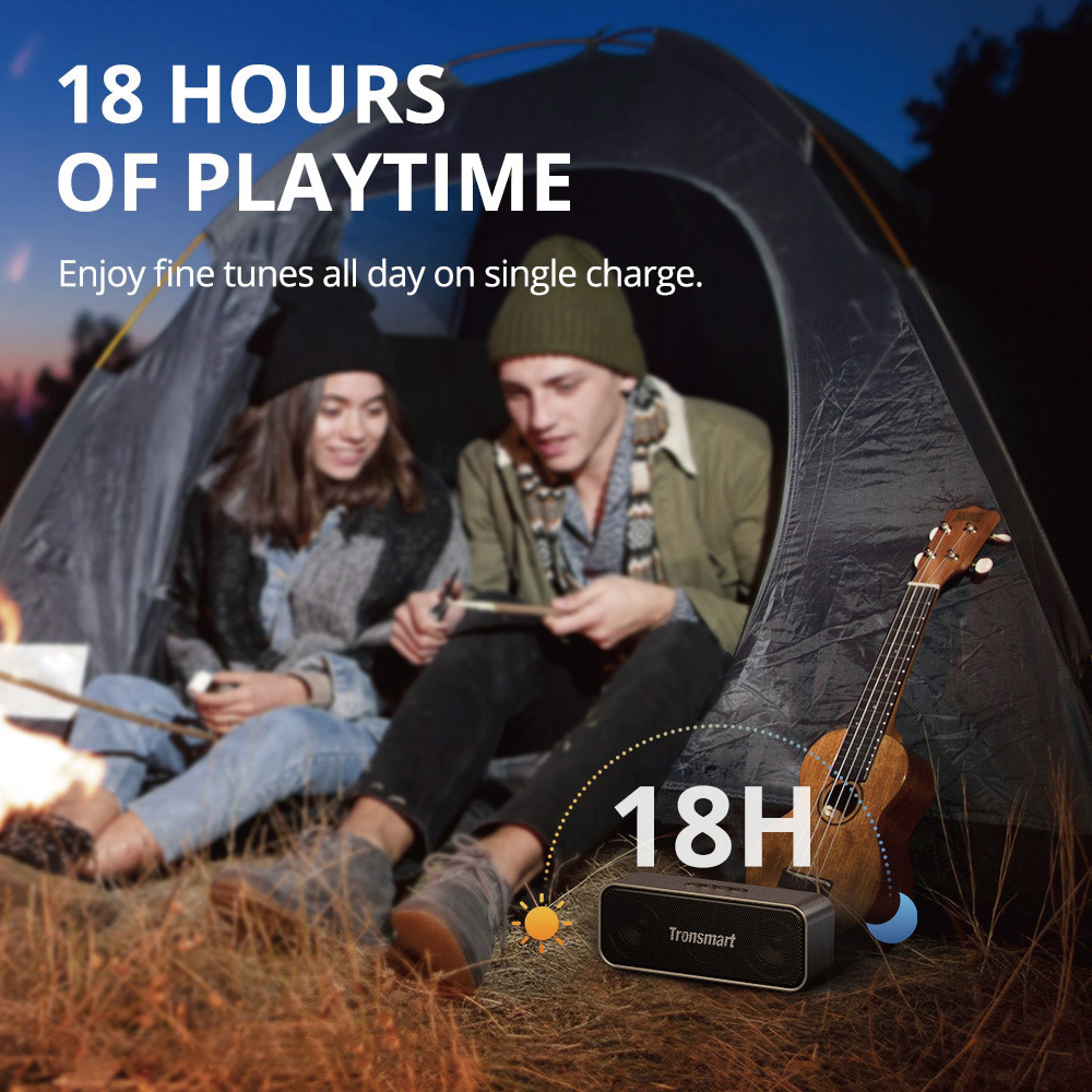 Tronsmart T2 mini 輕便型喇叭 TF/USB藍芽喇叭 藍芽音響 重低音防水喇叭, , large