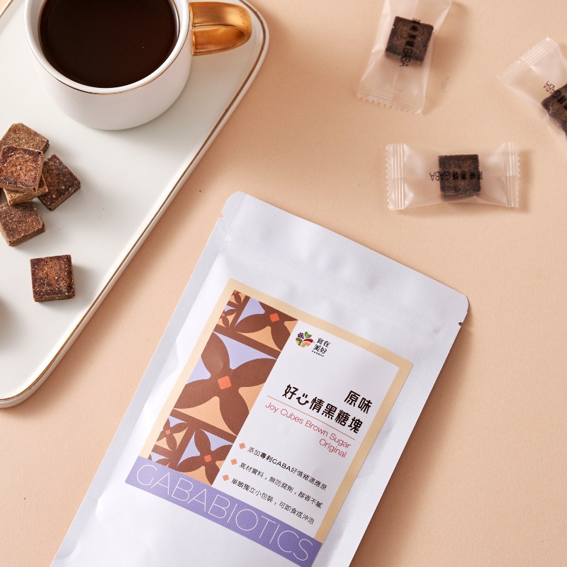 [FOODHO]GABA Joy Cubes Brown Sugar, , large