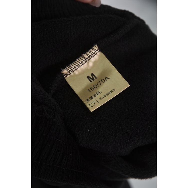 (S) 高腰質感燈心絨黑色長褲二手衣, , large