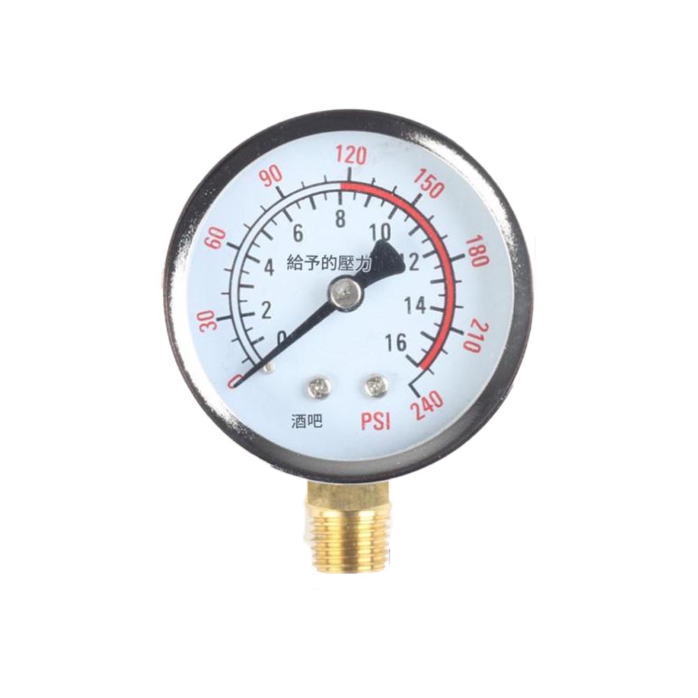 Y60立式2分精品壓力錶, , large