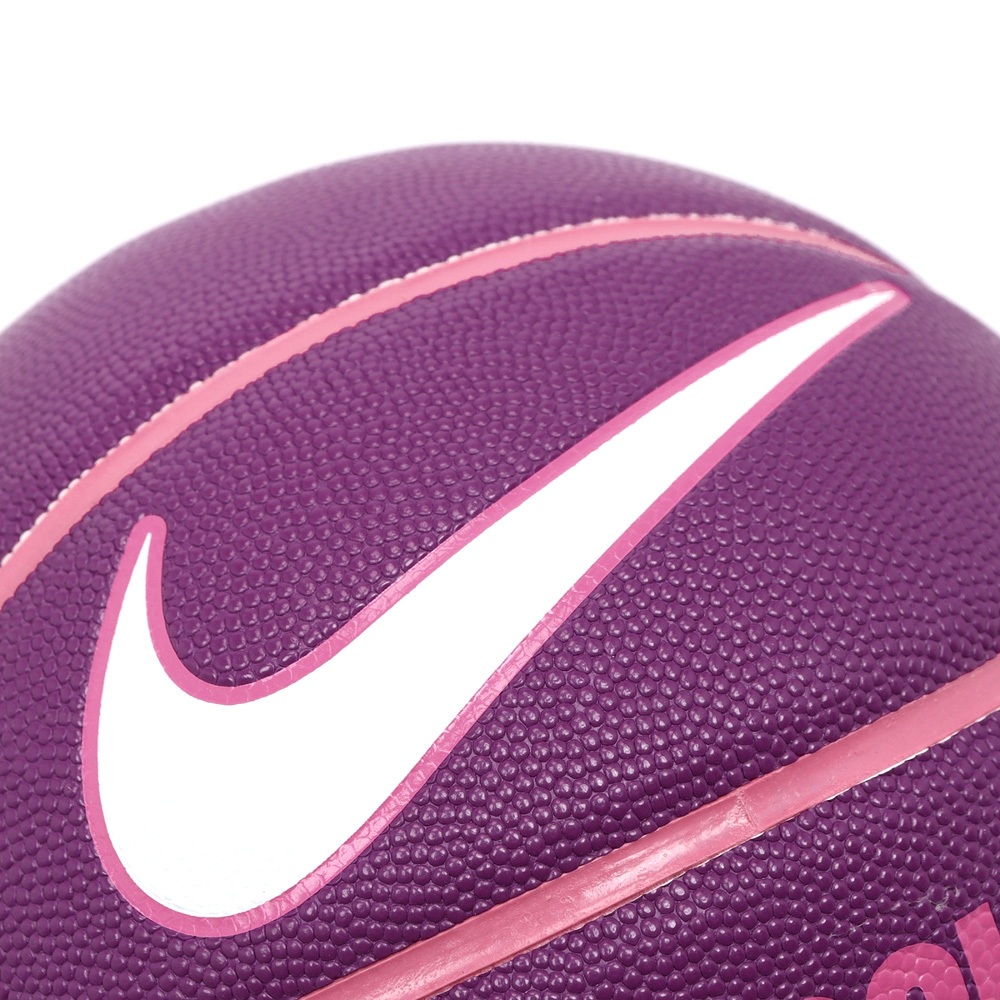 NIKE EVERYDAY ALL COURT 8P 6號球 標準籃球 比賽 訓練 運動 耐磨 深溝 精準控球 紫紅, , large