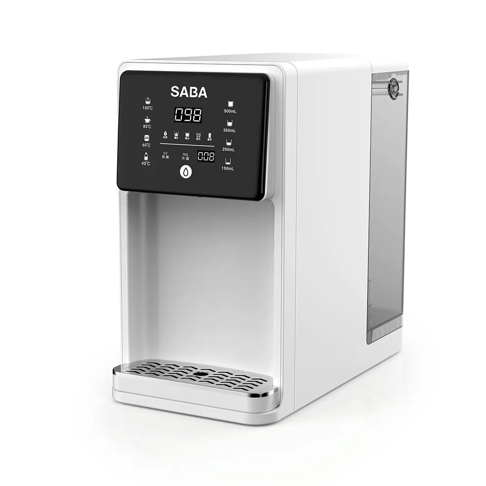 SABA No Installation RO Instant Hot Water Dispenser SA-HQ02 Water Quality Testing UV Sterilization Desktop RO Reverse Osmosis, , large