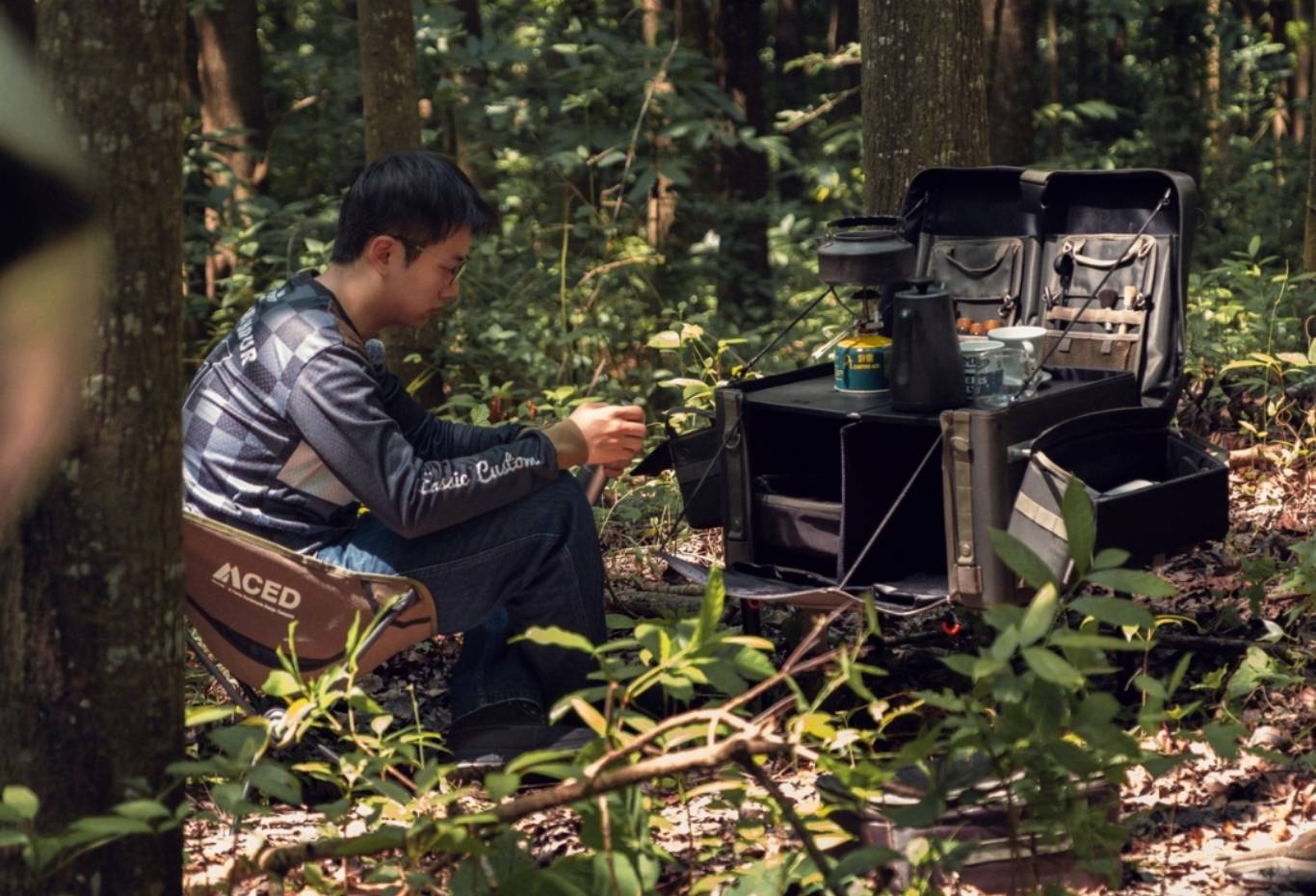 【城市旅人｜山海任務】 重機包裝備 TRAIL BOX 露營箱 尺寸 L 59公升, , large