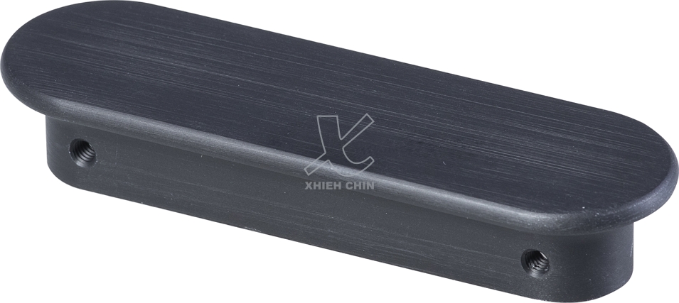 【協進五金】正面鎖鋁把手 陽極亮鈦色拉絲(含配件), , large