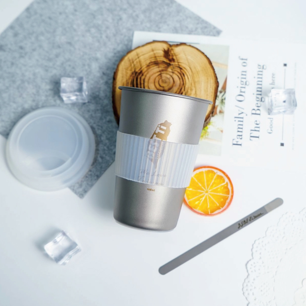 【熱愛系列隨行杯-愛台灣】鈦杯450ml隨行杯 環保杯 咖啡杯, , large