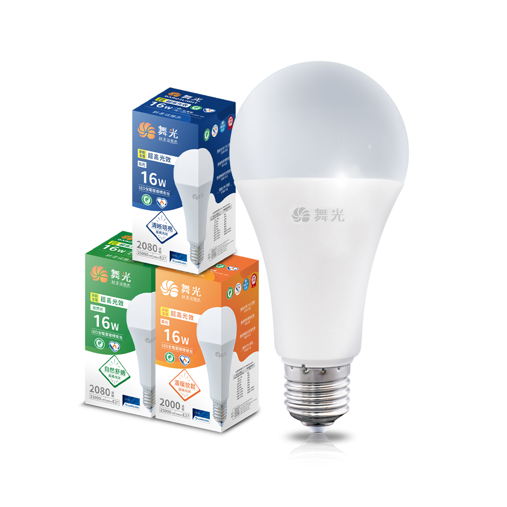 DanceLight Dance Light 10 Pack 16W LED Festival Mark Bulb Ring Mark Bulb E27 Full Voltage (White Light), , large