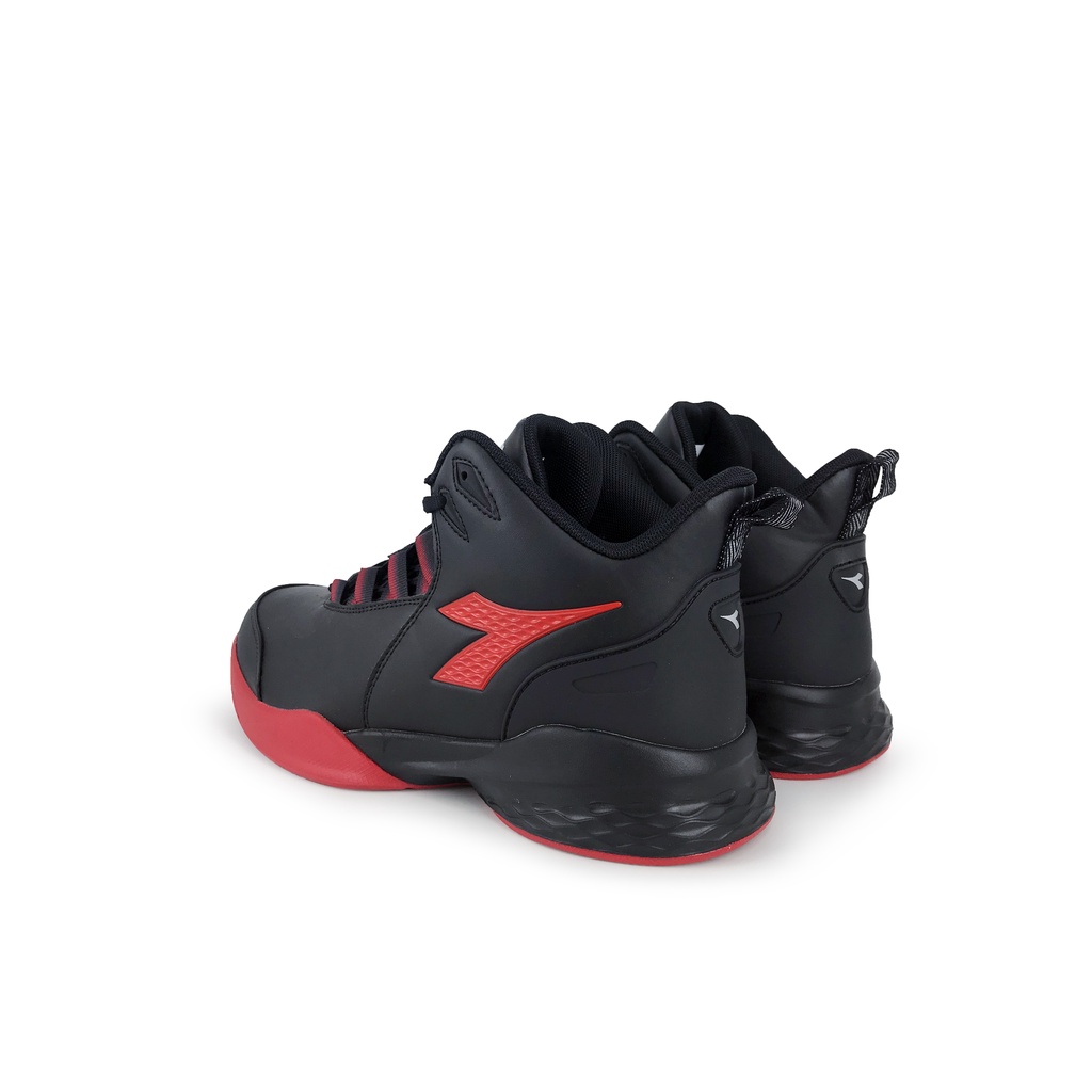 DIADORA迪亞多那 男段專業籃球鞋 男鞋 中筒 運動鞋 吸濕 排汗 透氣 Q彈 緩震 輕量 減壓 止滑 白藍 黑紅, , large