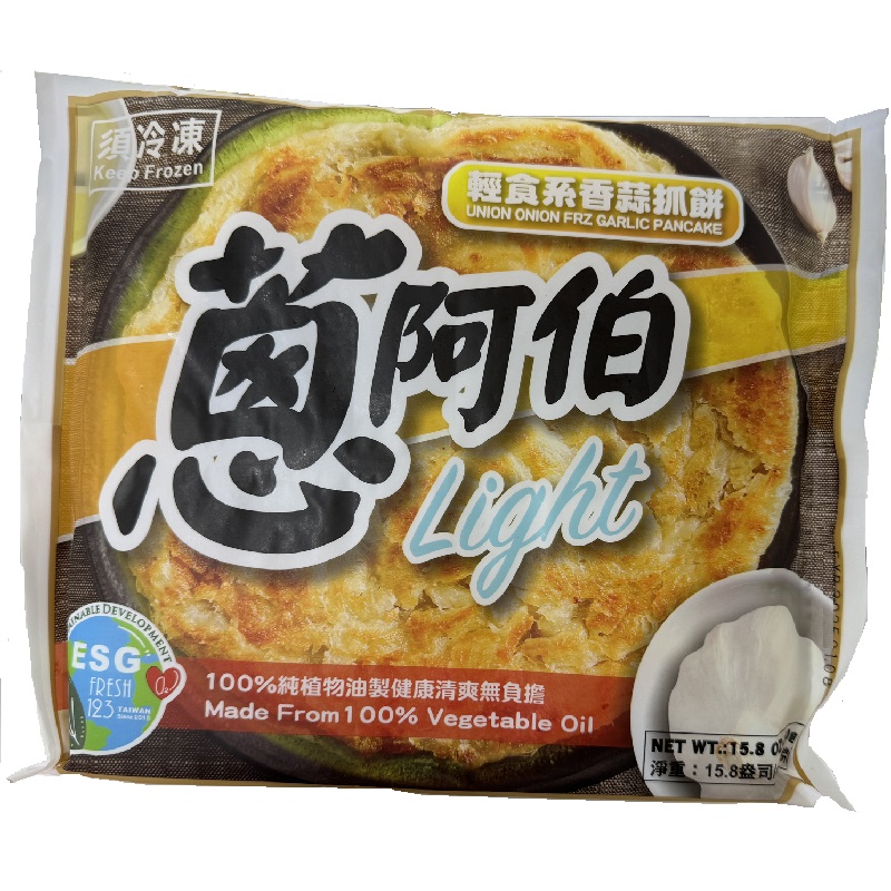 蔥阿伯輕食系香蒜抓餅, , large