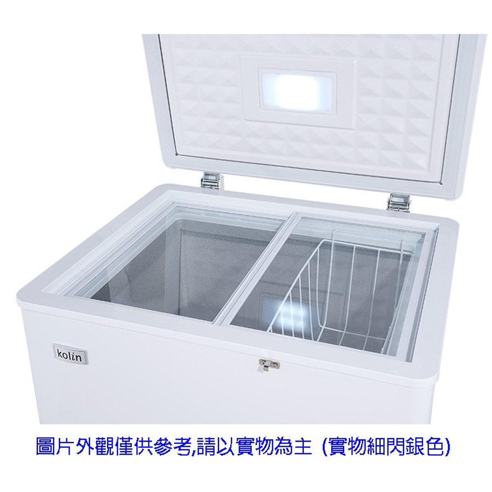 KOLIN 100L Freezer & Refrigerator Combo KR-110F05-S, , large