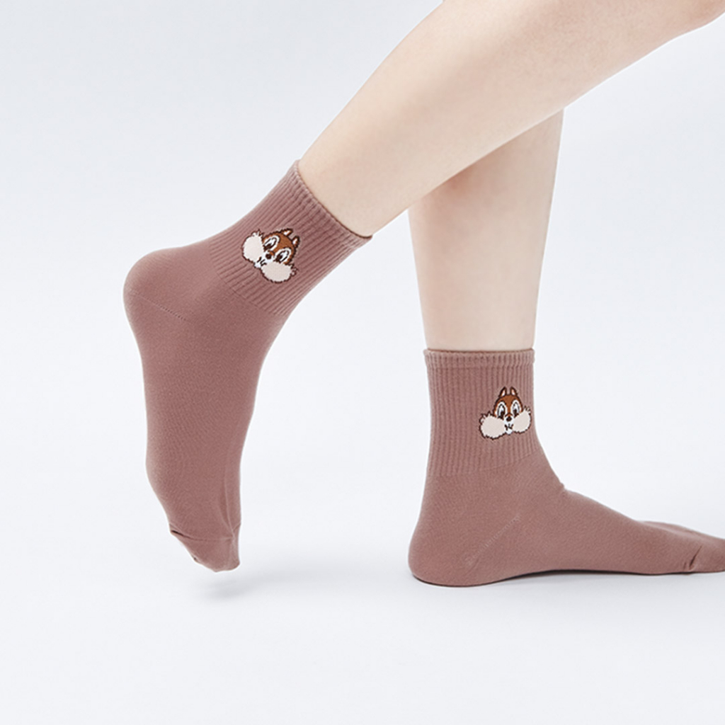 (多款)迪士尼 Disney長襪中統襪【旺達棉品】MK-A310 CD-A309, , large