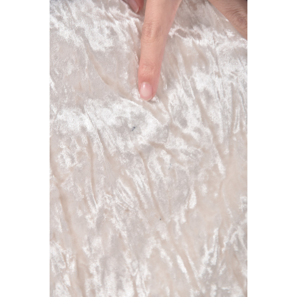 (M) 百褶白色長裙二手衣, , large