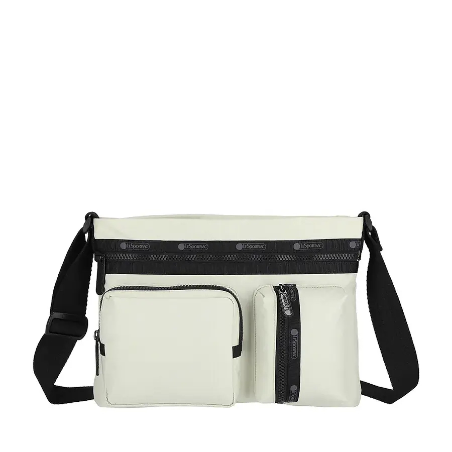 Lesportsac Cargo Small Messenger 小型多口袋信差包/ 砂色工裝風, , large