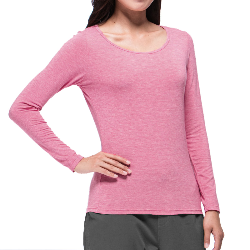 三槍牌 女蓄暖長袖衫, , large