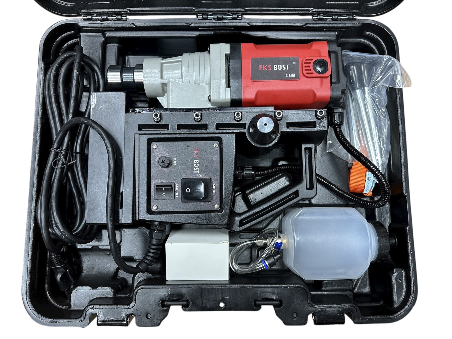 WIN五金 MK-POWER 強力型MK-35 磁性鑽孔機 磁性鑽台 電鑽 鋼構鑽台 開孔機 鑽台 磁性鑽台, , large