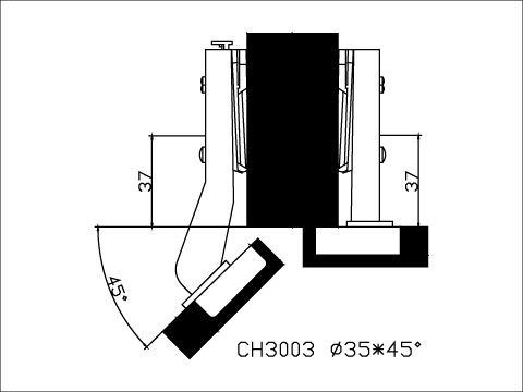 SOFT CLOSING DETACHABLE HINGES, , large