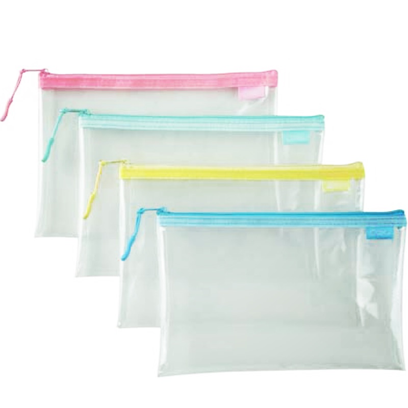 COX三燕 851H 環保透明拉鍊袋  B6*不挑色, , large