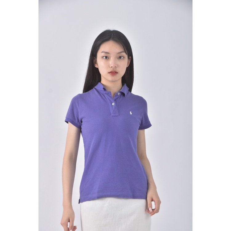 (S) polo ralph lauren藍色短袖上衣二手衣, , large