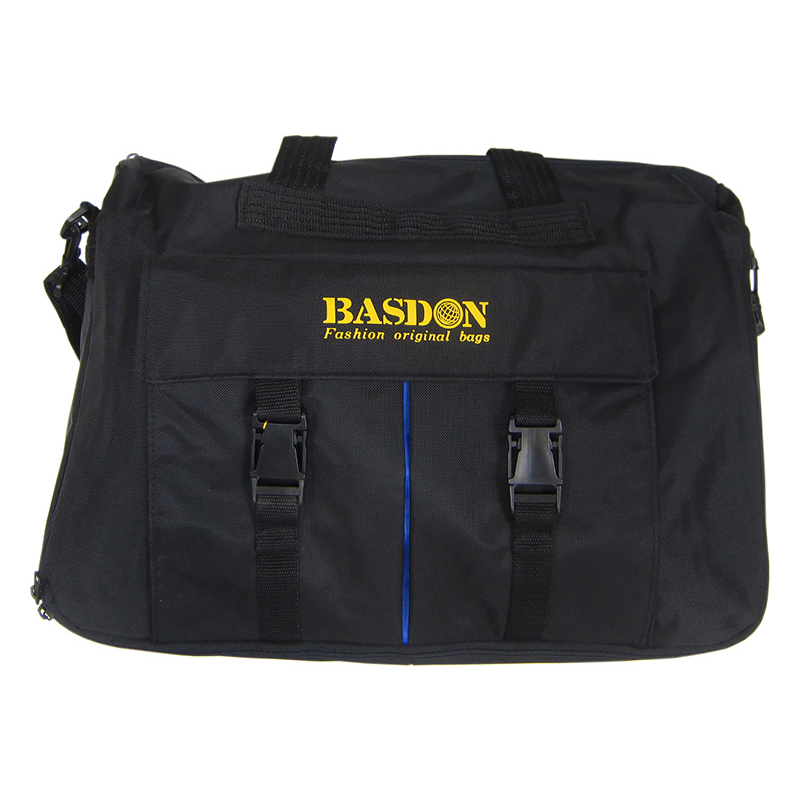 ~雪黛屋~BASDON 旅行購物包台灣製附長背帶男女適底部二組加大容量BSN003, , large