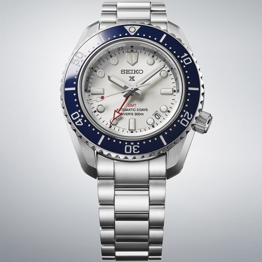 |預售|SEIKO 精工 Prospex 60週年 三日鍊 GMT潛水陶瓷機械錶 SPB519J1/6R54-00P0S, , large