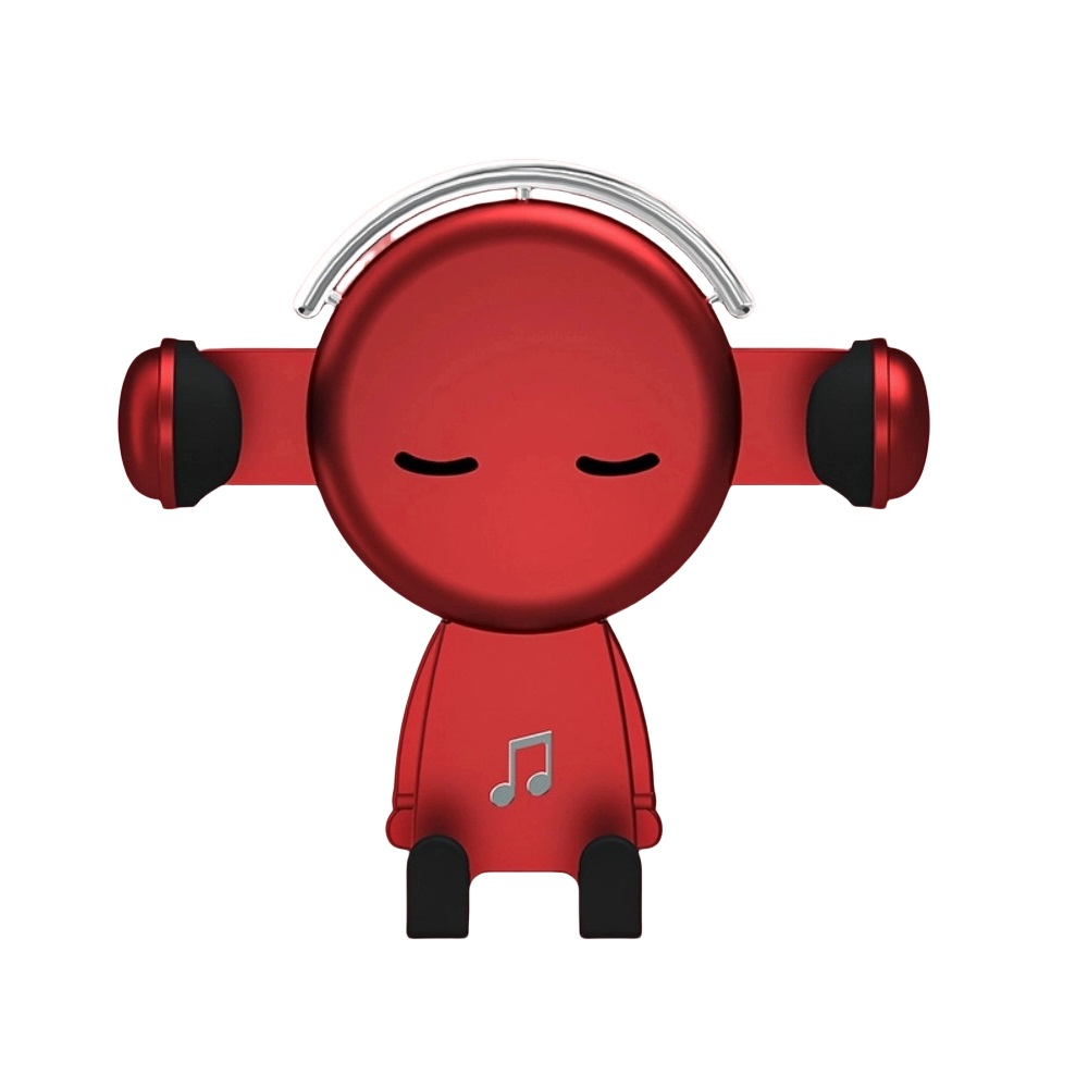 【A&R】360度汽車用出風口手機支架 紅色, , large