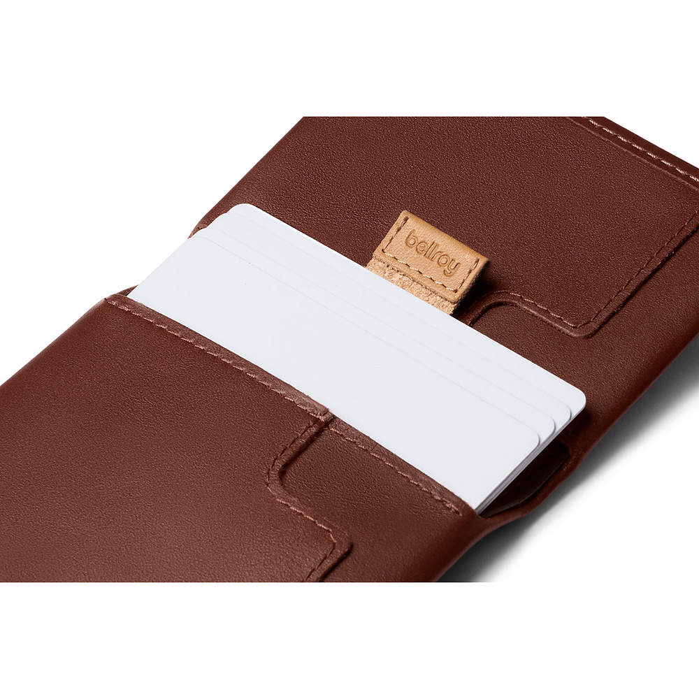 |快速出貨|Bellroy Slim Sleeve 超薄錢包 皮夾 卡夾 名片-可可棕, , large