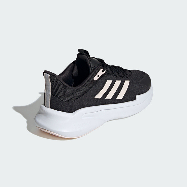 Adidas Alphaedge + 女 慢跑鞋 運動 訓練 休閒 緩震 舒適 愛迪達 黑 粉膚 [IE6038], , large