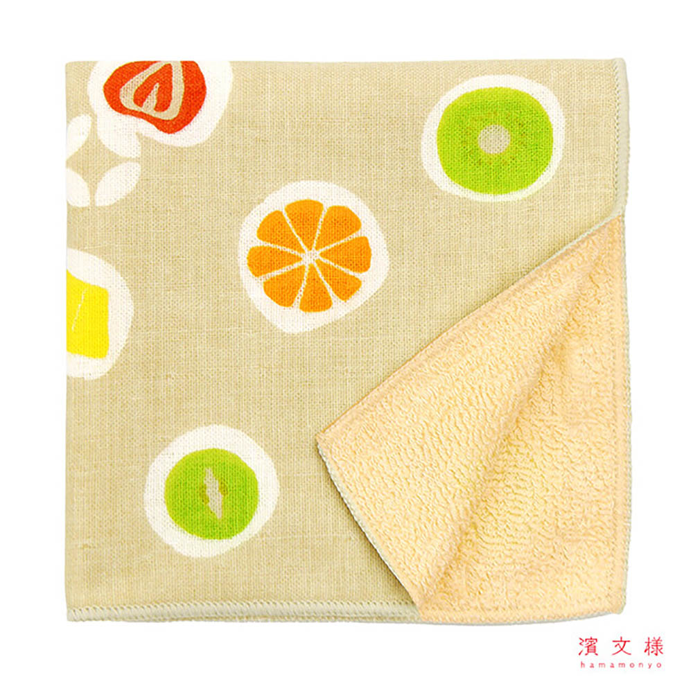 [瑪莎利亞]　日本製【濱文漾】純棉手帕/方巾－繽紛水果（3入組）, , large